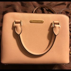 Michael Kors beige purse-great condition